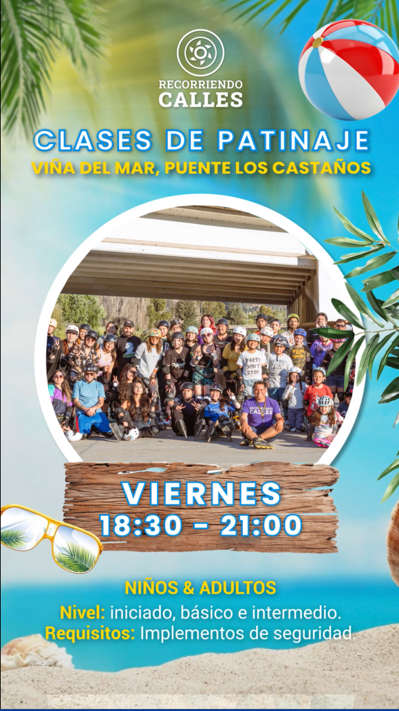 Flyer animado para Recorriendo Calles